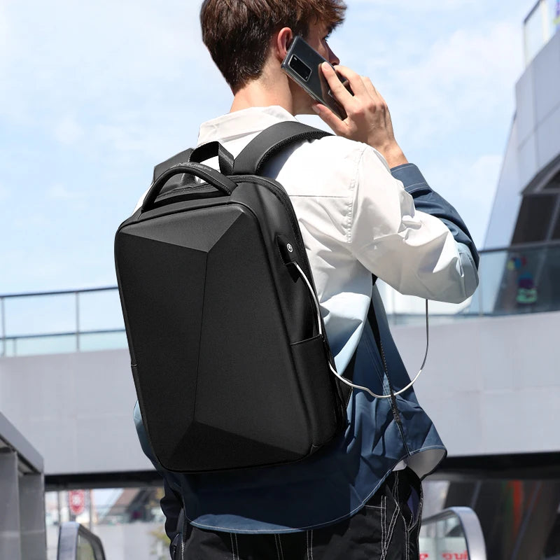 Anti-Theft USB Laptop Backpack