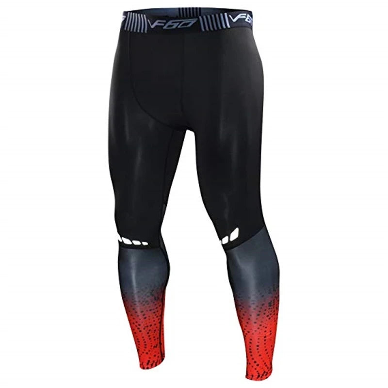 Printed Running Compression Tights