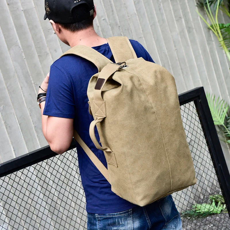 Canvas Mountaineering Bucket Backpack