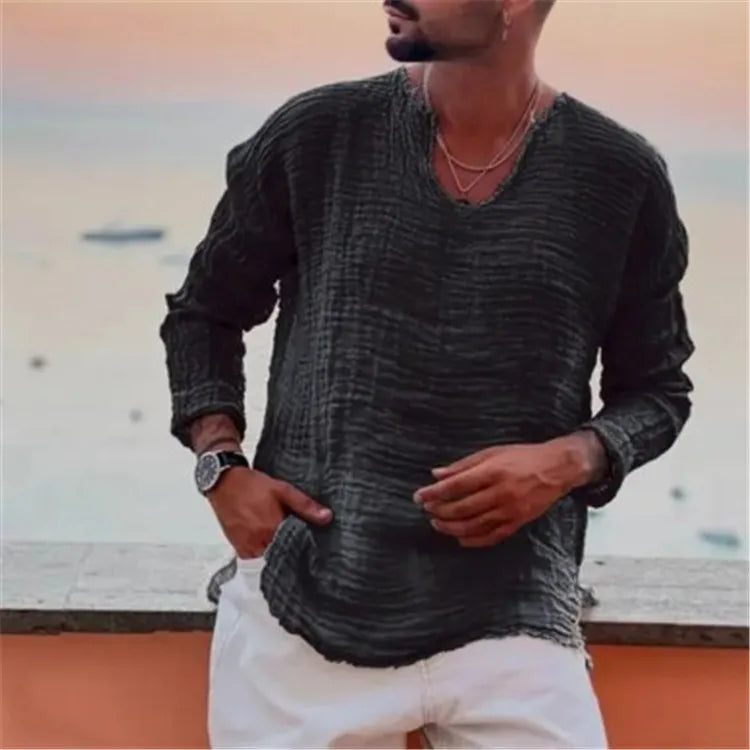 Viking V-Neck Beach Shirt