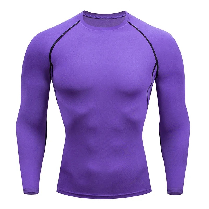High-Elastic Long-Sleeve Training Shirt