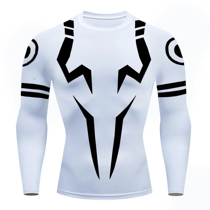 Anime Quick-Dry Compression Shirt