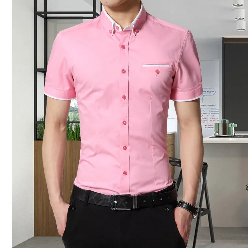 Short Sleeve Business Shirt
