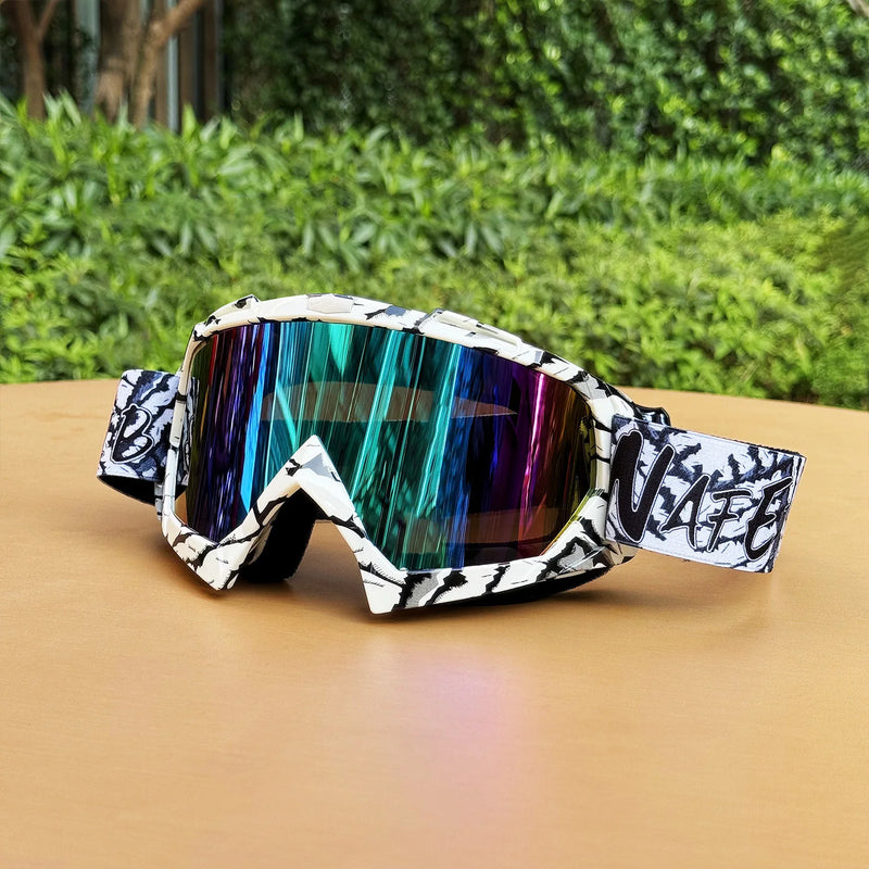 New Men's Off-Road Motorcycle Goggles, HD Lenses, Riding Glasses, Women's Motorcycle Sunglasses, Off-Road Motorcycle Accessories