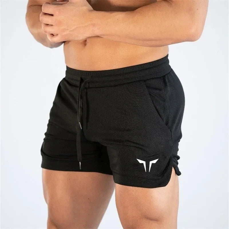 Summer Men's Fitness Gym Shorts Sportswear Quick-Dry Breathable Running Jogging Hiking Pants Casual Short Length Gym Shorts