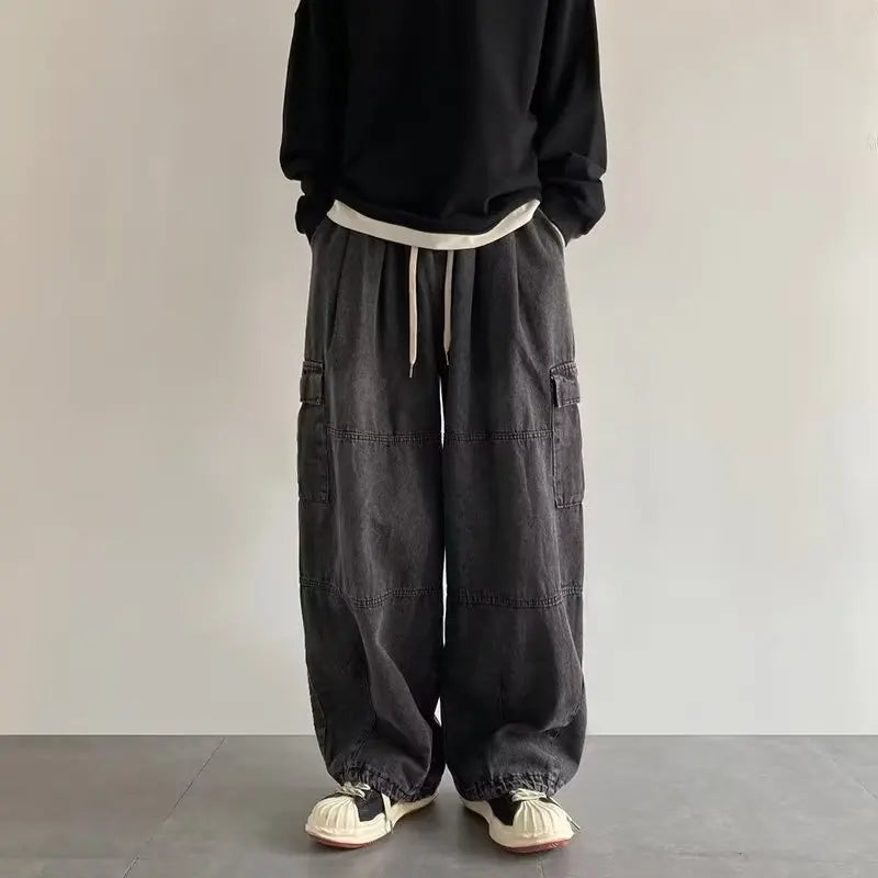 Japanese Baggy Cargo Jeans